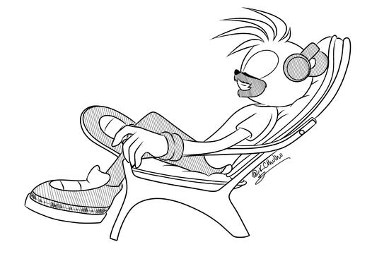 Sonic OC Linework Sample Sonic OC Linework Sample