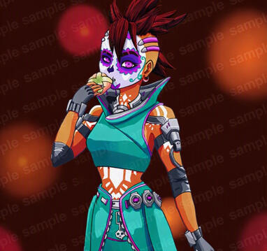 Sombra Cell Shaded Sample