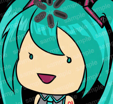 Miku Processing Emote Sample Miku Processing Emote Sample